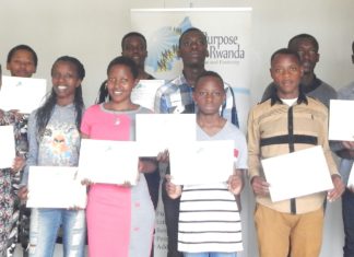 PURPOSE DEVELOPMENT AND SUPPORT SCHOOL HOLIDAY TRAINING SESSION FROM DECEMBER 10TH TO 19TH, 2018 AT PURPOSE RWANDA HEADQUARTERS, PRINCE HOUSE-GASABO DISTRICT (KIGALI-RWANDA)