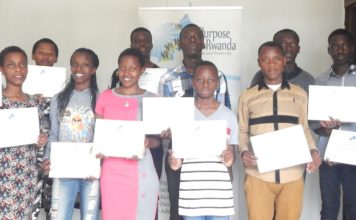 PURPOSE DEVELOPMENT AND SUPPORT SCHOOL HOLIDAY TRAINING SESSION FROM DECEMBER 10TH TO 19TH, 2018 AT PURPOSE RWANDA HEADQUARTERS, PRINCE HOUSE-GASABO DISTRICT (KIGALI-RWANDA)