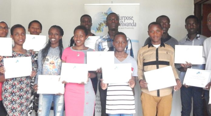 PURPOSE DEVELOPMENT AND SUPPORT SCHOOL HOLIDAY TRAINING SESSION FROM DECEMBER 10TH TO 19TH, 2018 AT PURPOSE RWANDA HEADQUARTERS, PRINCE HOUSE-GASABO DISTRICT (KIGALI-RWANDA)