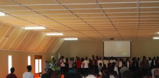 LIVING FOR A PURPOSE; a conference organized by Purpose Rwanda Club at New life Christian High School on 2nd March 2019.