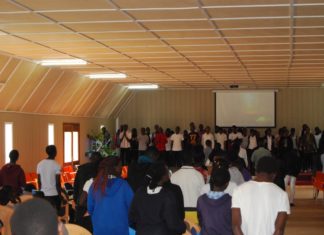 LIVING FOR A PURPOSE; a conference organized by Purpose Rwanda Club at New life Christian High School on 2nd March 2019.