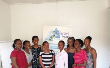 A GIRL OF PURPOSE SESSION HELD ON 29TH MARCH, 2019 PURPOSE RWANDA HEAD OFFICE PRINCE HOUSE REMERA