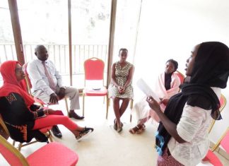 PURPOSE RWANDA’S “A GIRL OF PURPOSE “DISCUSSION SESSION ON FEBRUARY 8th, 2019, ITS HEADQUARTERS IN PRINCE HOUSE, REMERA-GASABO DISTRICT