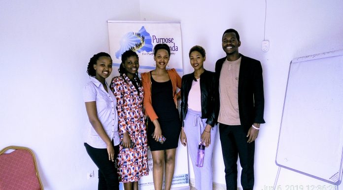 A GIRL OF PURPOSE SESSION HELD 21ST JUNE, 2019 AT PURPOSE RWANDA HEAD OFFICE PRINCE HOUSE REMERA, GASABO DISTRICT (KIGAL-RWANDA)